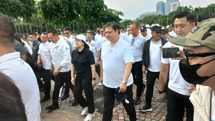 Airlangga Hartarto dan Puan Maharani