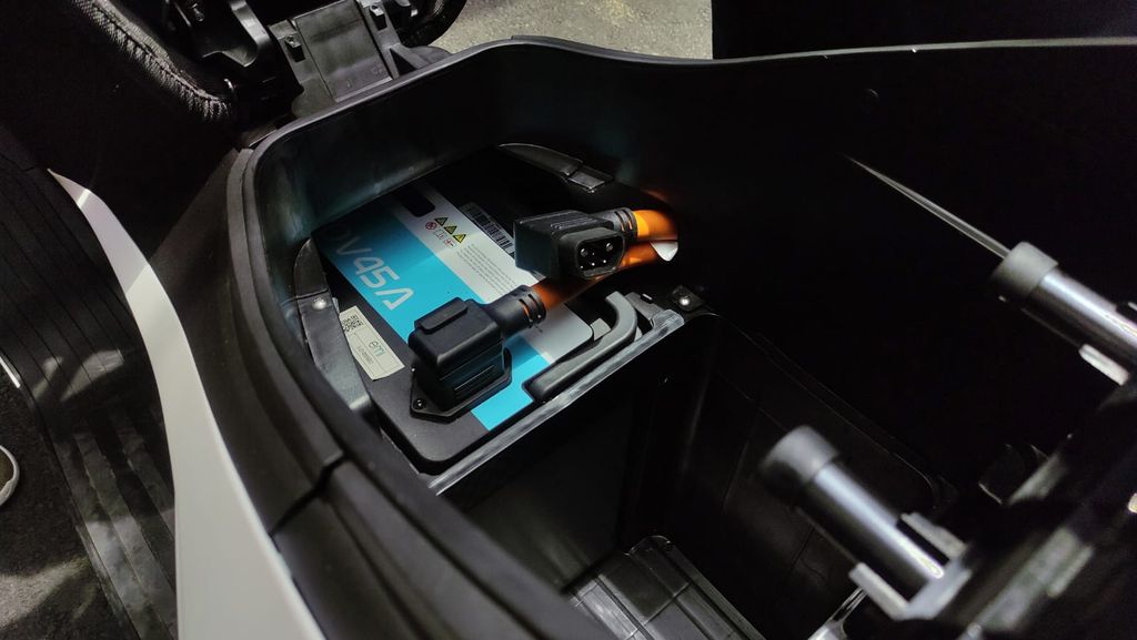 Baterai Motor Listrik Alva One. Foto: Septian Farhan Nurhuda.