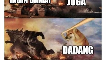 Meme andalan netizen. Foto: Twitter