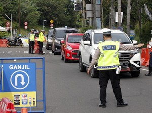 Situasi Puncak Sore Ini: One Way Arah Jakarta