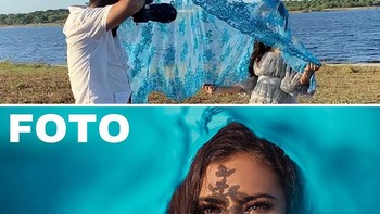 Pakai selendang. Foto: Gilmar Silva via Boredpanda