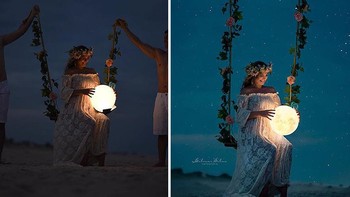 Rahasia foto ayunan. Foto: Gilmar Silva via Boredpanda