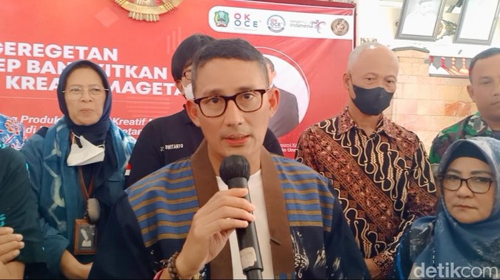 Sandiaga Uno di Magetan