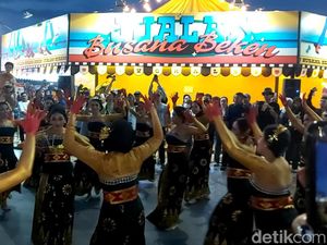 Pagelaran Tari Bali di Synchronize Fest 2022 Curi Perhatian Publik