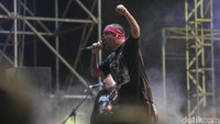 Seringai jadi salah satu penampil di Synchronize Fest 2022. (Foto: Grandyos Zafna/detikcom)