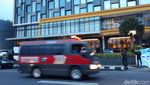 Suasana Terkini TKP Pria Tewas Jatuh dari Lantai 11 Hotel di Sleman