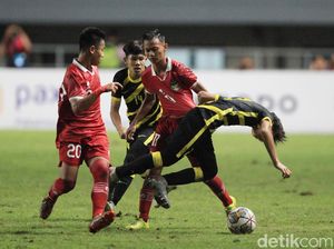 Dibantai Malaysia 1-5, Garuda Muda Gagal ke Final Piala Asia U-17