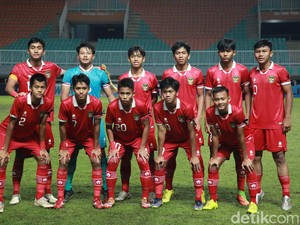 Momen Adu Jotos di Laga Timnas Indonesia U-20 Vs Fiji