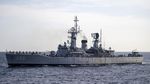 Dua Kapal Perang Indonesia Latihan di Laut Flores