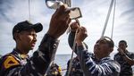 Dua Kapal Perang Indonesia Latihan di Laut Flores