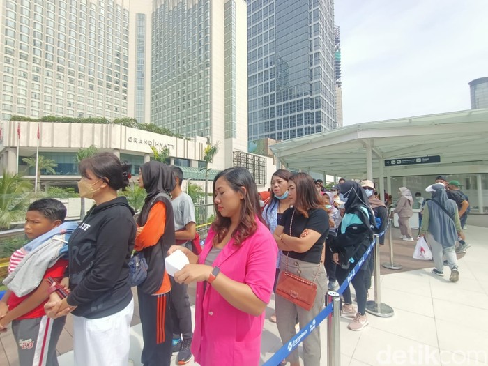 Halte Bundaran HI (Karin/detikcom)