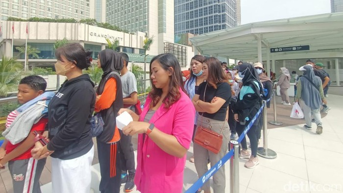 Halte Bundaran HI (Karin/detikcom)