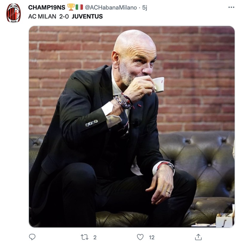 AC Milan berhasil mengalahkan Juventus dengan skor akhir 2-0 di San Siro tadi malam.