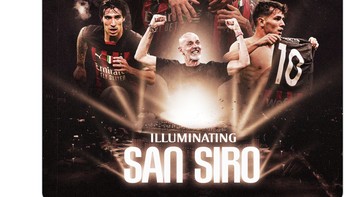 Juventus harus mengakui keangkeran San Siro, usai dikalahkan AC Milan dalam laga lanjutan Serie A. Foto: Twitter