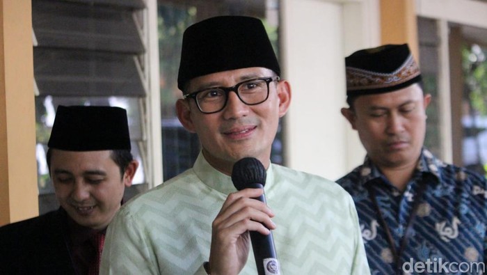 Menparekraf Sandiaga Salahuddin Uno saat berkunjung ke Jombang