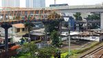 Penampakan Terkini Proyek Skywalk Kebayoran Lama