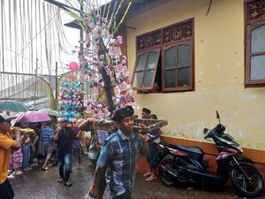 Foto-foto Meriahnya Perayaan Maulid Nabi di Pegayaman Buleleng