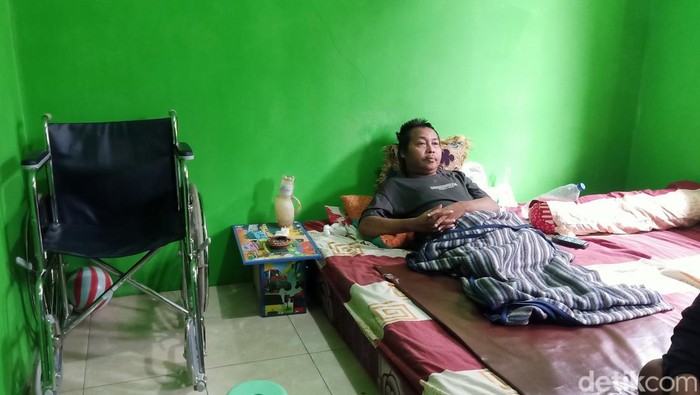 Tunut, warga Desa Jemblung Banjarnegara yang menjadi korban longsor 8 tahun silam.