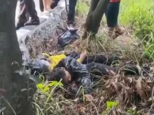 Mabuk Berat Bikin 2 Pria Makassar Tidur Nyenyak di Tepi Jalan-Ditonton Warga