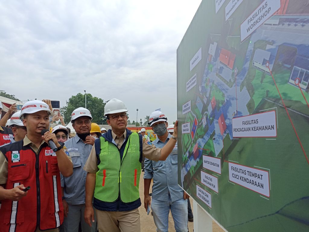 Anies Luncurkan RDF Plant di TPST Bantargebang
