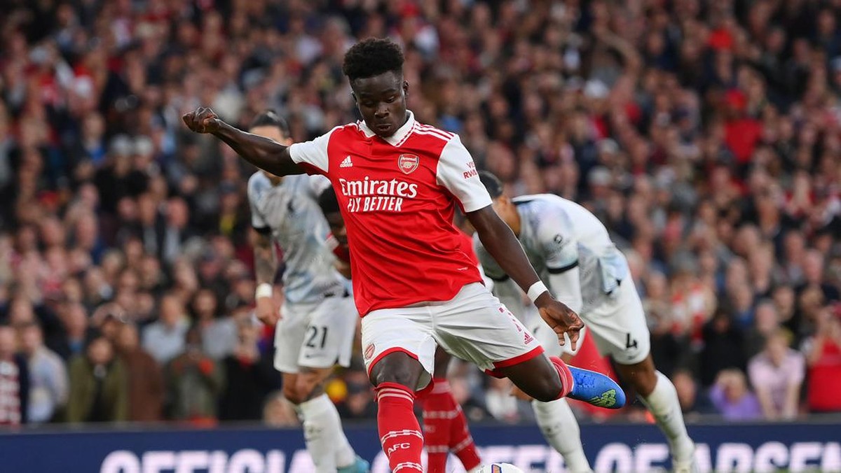Arsenal kalahkan Liverpool 3-2. (Foto: Getty Images/Shaun Botterill)