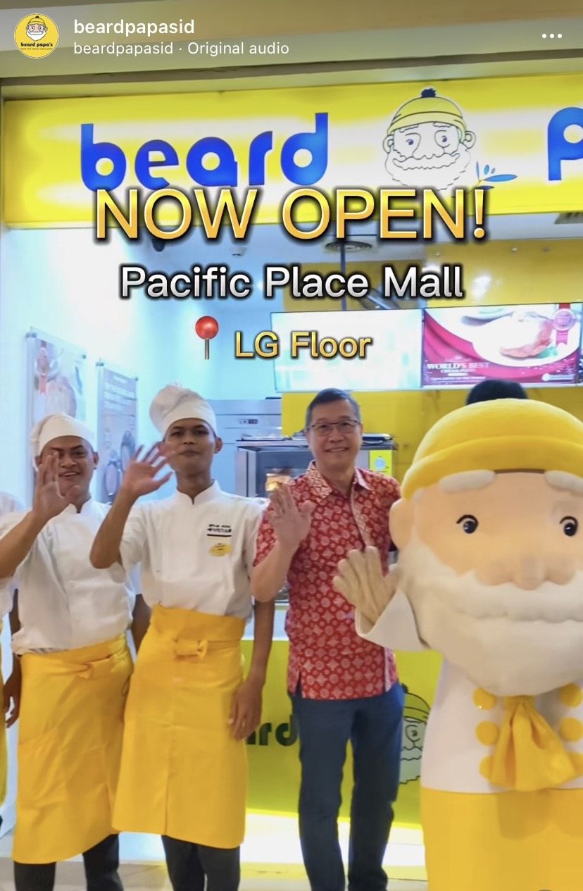 Beard Papa's buka lagi, tidak jadi tutup permanen