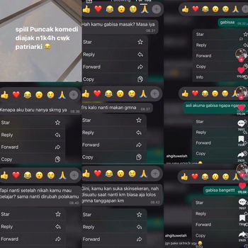 Beredar viral unggahan wanita yang diajak menikah dengan pria dan diminta untuk berhenti pakai skincare jika sudah menikah.