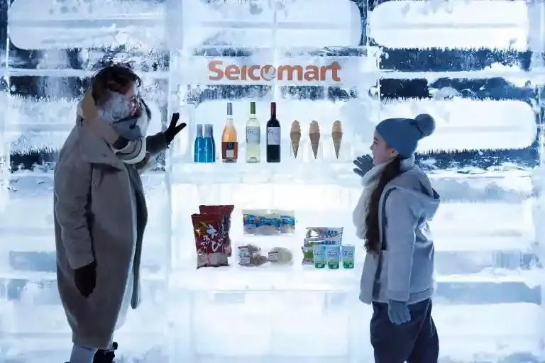 Brrrr! Minimarket di Jepang Ini Seluruhnya Terbuat dari Es