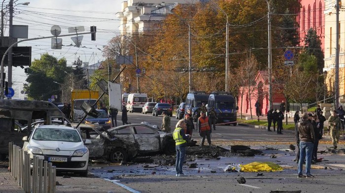 Ibu Kota Ukraina Diserang Drone ‘Kamikaze’ Rusia, 3 Ledakan Terdengar