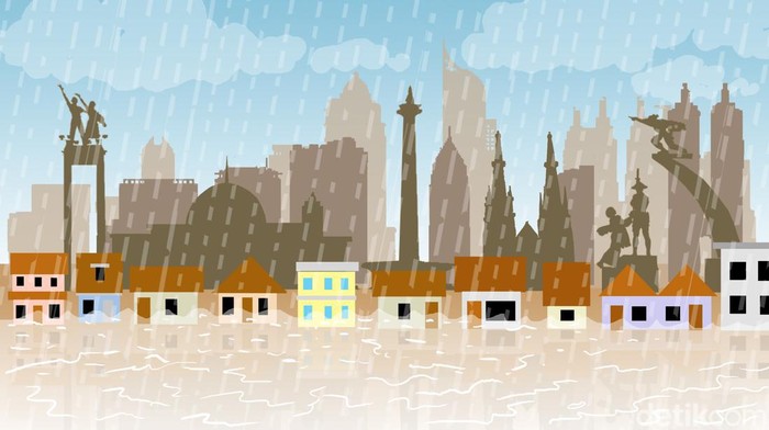 Info Banjir Jakarta Hari Ini: Sebaran Titik dan Prakiraan Cuaca
