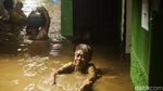 Kebon Pala Banjir Sedada, Begini Aktivitas Warganya
