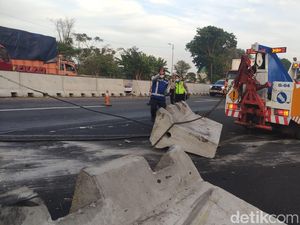 3 Orang Tewas-46 Luka, Sopir Bus Tabrak Flyover Tol Porong Diduga Ngantuk