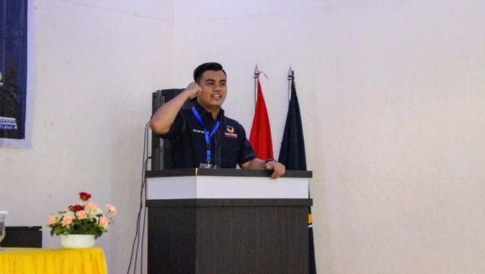 Ketua DPD NasDem Labura Haris Muda Siregar