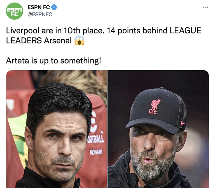 Meme Arsenal Liverpool