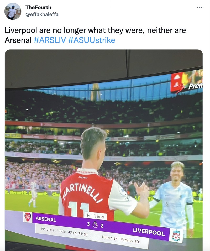 Meme Arsenal Liverpool