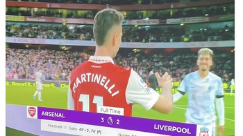 Saat ini, Liverpool sudah tidak sekuat dulu dan Arsenal tidak selemah dulu. Keadaan sudah terbalik. Foto: Twitter