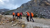 Beberapa pendaki yg kami temui di jalur pendakian