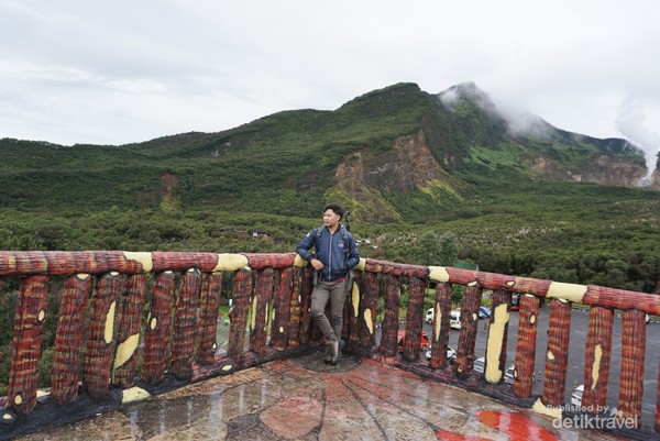 Menara pandang Gunung Papandayan