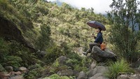 Banyak spot foto yg bagus di sepanjang jalur pendakian