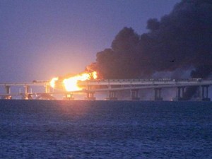 Ngeri! Rusia Balas Serang Ukraina Usai Jembatan Krimea Diledakkan