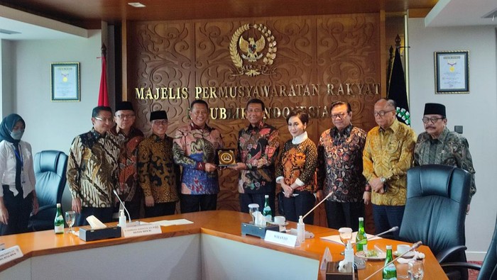 Pimpinan MPR Bertemu dengan Wantimpres