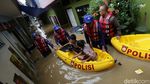 Potret Terkini Banjir di Kebon Pala Jakarta Timur