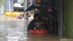 Potret Terkini Banjir di Kebon Pala Jakarta Timur