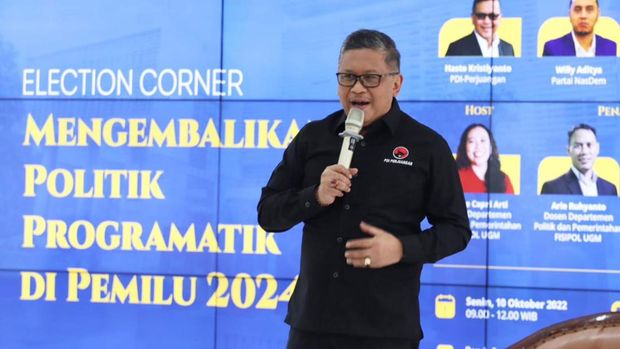 Sekjen PDI Perjuangan (PDIP) Hasto Kristiyanto