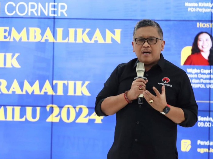 Sekjen PDI Perjuangan (PDIP) Hasto Kristiyanto