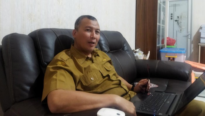 Sekretaris BPBDPK Pandeglang, Rahmat Zultika.