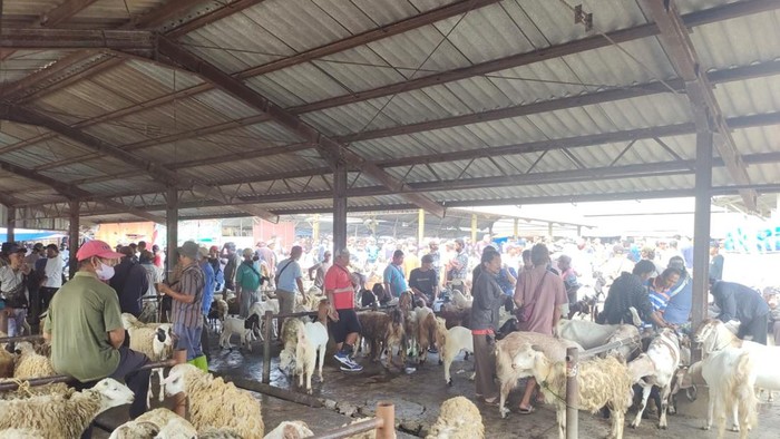 Suasana Pasar Pon, Kabupaten Semarang. Foto diunggah Senin (10/10/2022).