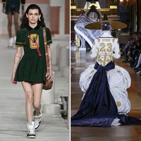 Back to college. Tren varsity menjadi tawaran utama di beberapa pekan mode dunia. Di New York Fashion Week, Coach dan Tommy Hilfiger kompak menghidupkan spirit urban-wear dengan inspirasi gaya anak ivy college. Dari Paris, Thom Browne meramu tren tersebut dalam estetika adibusana yang dramatis. (Foto: Getty Images)