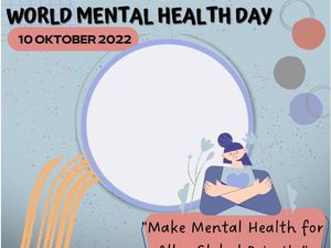 30 Twibbon Hari Kesehatan Mental Sedunia 2022: Link dan Cara Memasangnya