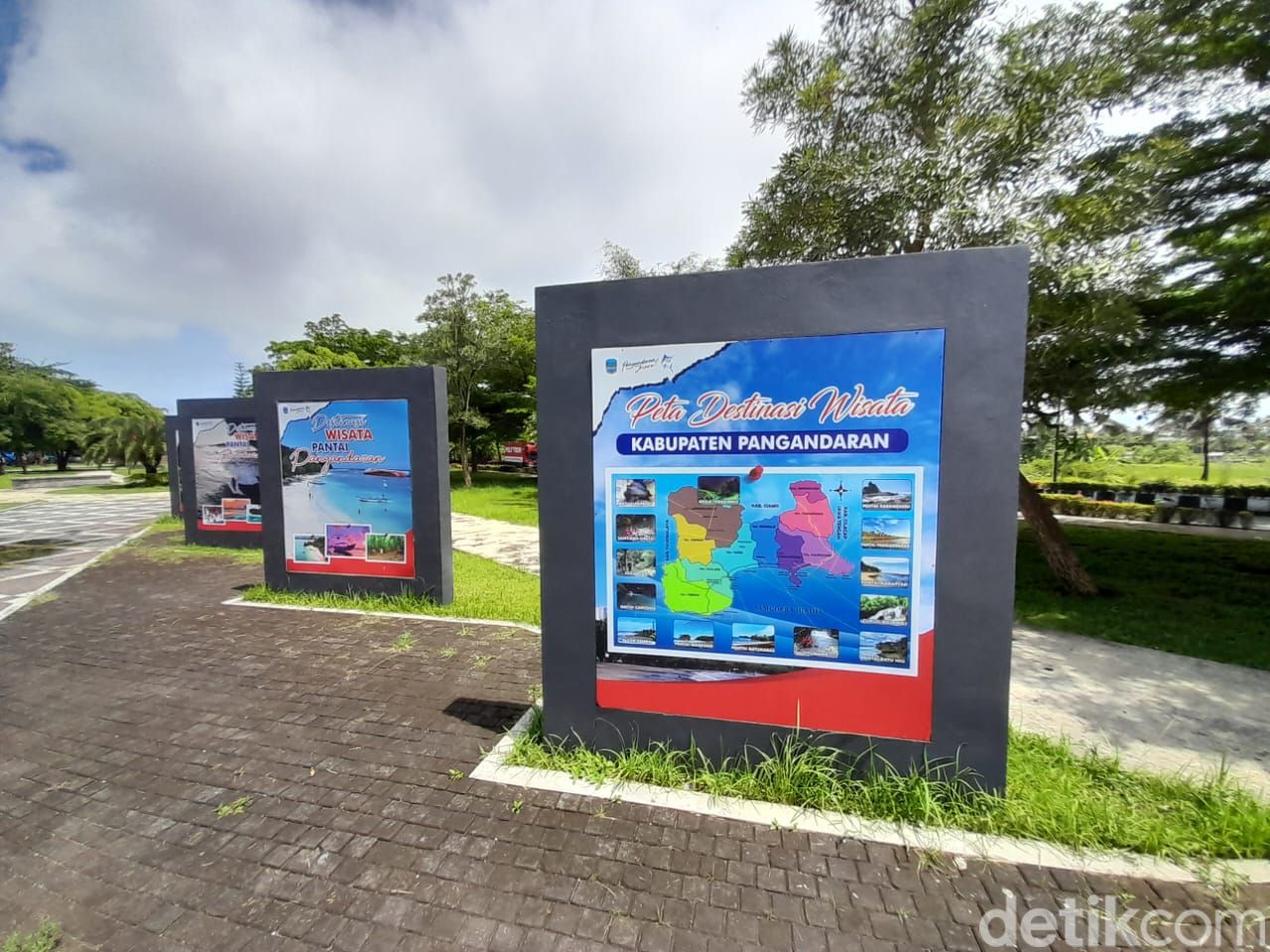 Wajah baru Taman Pesona Pangandaran.
